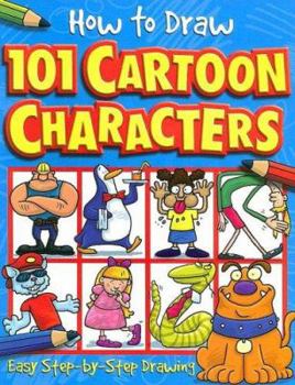 Paperback How to Draw 101 Cartoon Characters Book