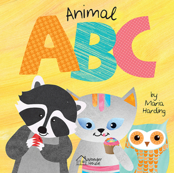 Board book Animal ABC: Playful Animals Teach A to Z (Padded Board Book) Book