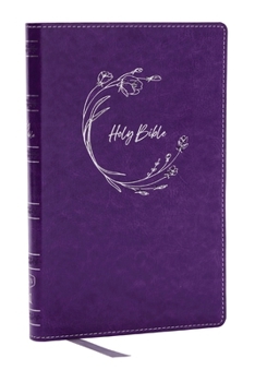 Imitation Leather KJV Holy Bible: Ultra Thinline, Purple Leathersoft, Red Letter, Comfort Print: King James Version Book