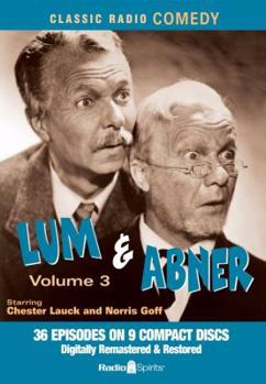 Audio CD Lum & Abner, Volume 3 Book