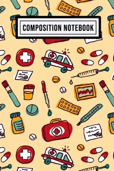 Medical Wide Ruled Composition Notebook: Medical Blank College Ruled Composition Notebook | 110 Pages | Pocket Size 6x9