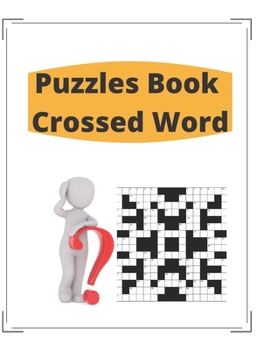 Paperback puzzles book crossed word: 8.5vx 11 inches crossword puzzles word search, crossword puzzles difficult Book