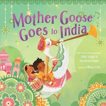 Hardcover Mother Goose Goes to India Book