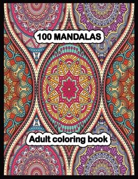 Paperback 100 MANDALAS Adult coloring book