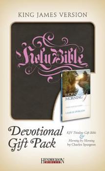 Leather Bound Devotional Gift Pack-KJV [With Morning Morning] Book