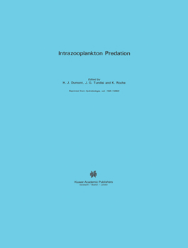 Paperback Intrazooplankton Predation Book