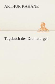 Paperback Tagebuch des Dramaturgen [German] Book