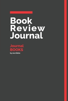 Book Review Journal Journal Books: 150 Page Book Review Templates for Journal Books with individually Numbered Pages. Notebook with Colour Softcover design. Book format: 6 x 9 in