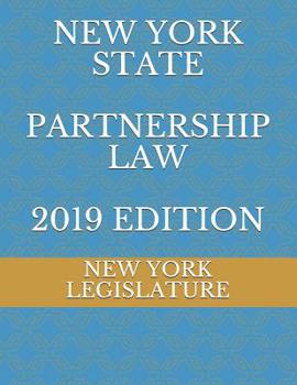 Paperback New York State Partnership Law 2019 Edition Book