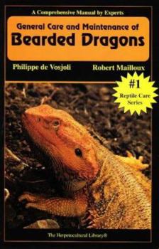 Paperback General Care and Maintenance of Bearded Dragons Book