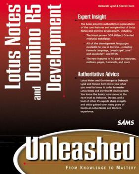 Paperback Lotus Notes and Domino R5 Development Unleashed Book