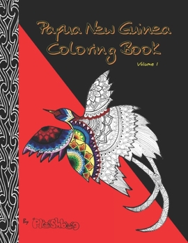 Paperback Papua New Guinea Coloring Book