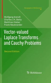 Paperback Vector-Valued Laplace Transforms and Cauchy Problems: Second Edition Book