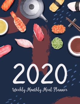 Weekly Monthly Meal Planner: Calendar Meal Planner | A Year - 365 Daily - 52 Week  Daily Weekly and Monthly For Track & Plan Your Meals Weight loss or ... Design (Meal Planner with Grocery lists)