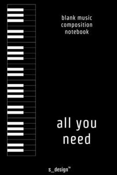 Paperback Music Notebook for Music Composition / Song-Writing / Song-Texting / Songtext Writing: [120 pages blank dotted dot grid paper ] Book