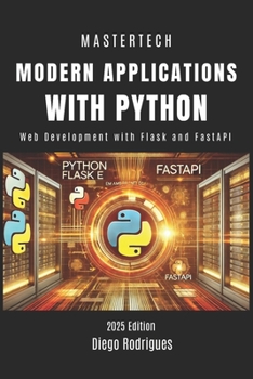 Paperback Modern Applications with Python: Web Development with Flask and FastAPI Book