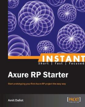 Paperback Axure Rp Starter Guide Book
