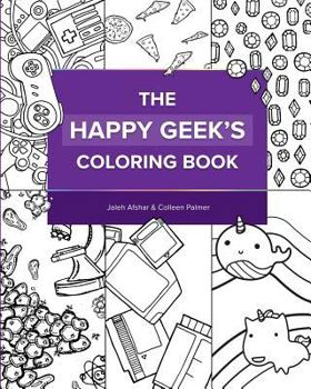 Paperback The Happy Geek's Coloring Book