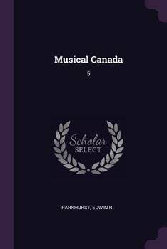 Paperback Musical Canada: 5 Book