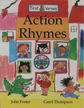Paperback First Verses - Action Rhymes Book