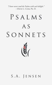 Hardcover Psalms as Sonnets Book