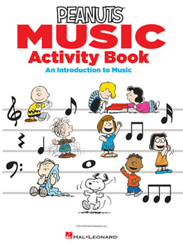 Paperback The Peanuts Music Activity Book: An Introduction to Music Book