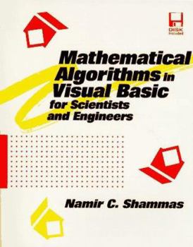 Paperback Mathematical Algorithms in Visual Basic for Scientists and Engineers Book