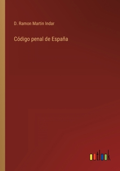 Paperback Código penal de España [Spanish] Book