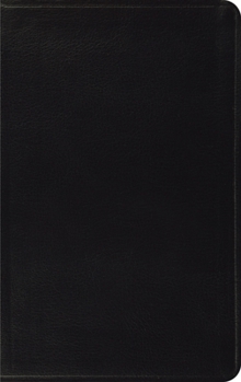 Bonded Leather ESV Thinline Bible, Red Letter (Bonded Leather, Black) Book