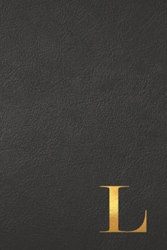 Paperback L: Executive Monogram Initial To Do List Notebook - Daily Checklist Planner Book