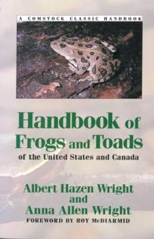 Hardcover Handbook of Frogs and Toads of the United States and Canada Book