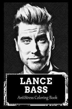 Paperback AntiStress Coloring Book: Over 45+ Lance Bass Inspired Designs That Will Lower You Fatigue, Blood Pressure and Reduce Activity of Stress Hormone Book