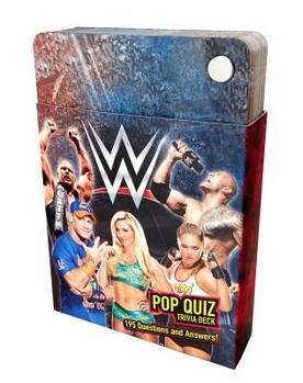 Hardcover Wwe Pop Quiz Trivia Deck Book