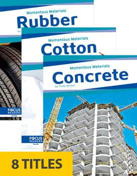 Library Binding Momentous Materials (Set of 8) Book