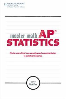 Paperback Master Math: AP Statistics Book