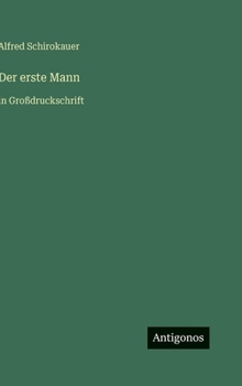 Hardcover Der erste Mann: in Großdruckschrift [German] Book