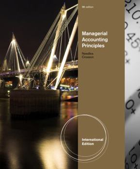 Paperback Managerial Accounting Principles, International Edition Book