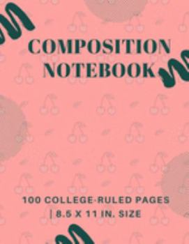 Paperback composition notebook: 100 Pages - Large (8.5 x 11 inches), college ruled notebook, college journal for writing and notes Book