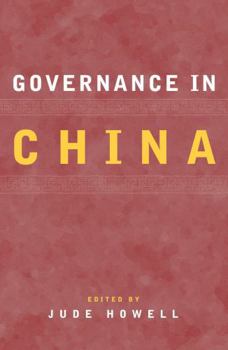 Paperback Governance in China Book