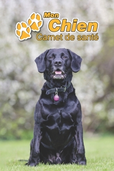 Mon Chien Carnet de santé: Labrador Retriever Noir | 109 pages 15cm x 23cm A5 | Cahier à Remplir | Vaccinations | Suivi Médical | Visites Vétérinaires ... Pour les amoureux des chiens (French Edition)