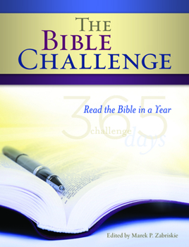 Paperback The Bible Challenge: Read the Bible in a Year Book