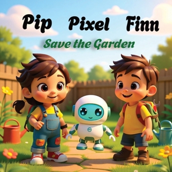 Paperback Pip, Finn&PixelSavetheGarden: AnEco-TechAdventureaboutTeamworkandKindIdeas Book