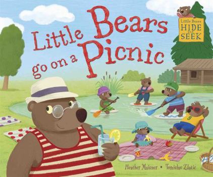 Paperback Little Bears go on a Picnic (Little Bears Hide and Seek) Book