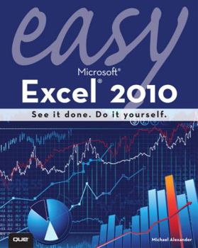 Paperback Easy Microsoft Excel 2010 Book