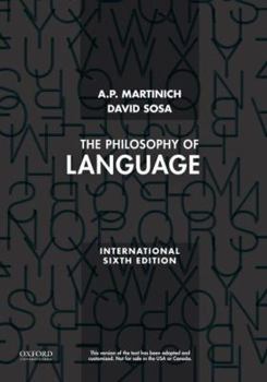 Paperback The Philosophy of Language Book