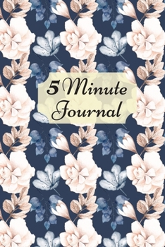 Paperback 5 Minute Journal: Daily simple guide for practising gratitude, optimism and achieving goals Book