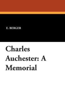 Paperback Charles Auchester: A Memorial Book