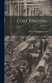 Hardcover Cost Finding; Volume 10 Book