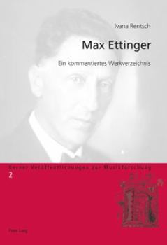 Paperback Max Ettinger: Ein kommentiertes Werkverzeichnis [German] Book
