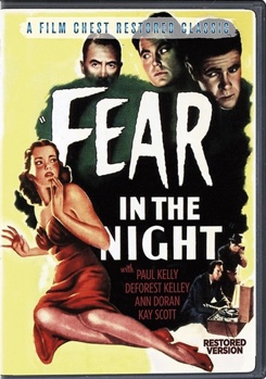 DVD Fear In The Night Book